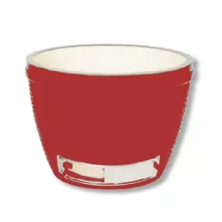 Base in ceramica per Limited rosso, Dome - Kamado Bono