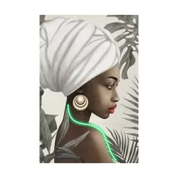 Quadro led, Mora SX Cm.80x120 - Palais Royal