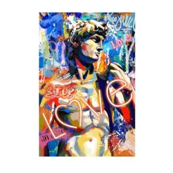 Quadro led, David Cm.80x120 - Palais Royal