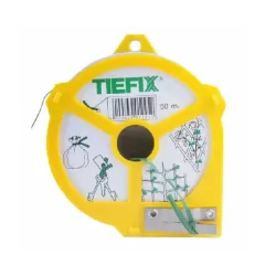 Filo piattina verde con taglierina Mt.50