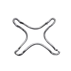 Riduttore fornelli acciaio Cm.13