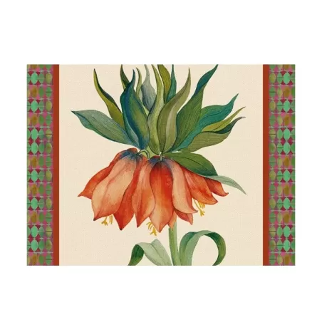 Tovaglietta rigida avorio Cm.39x29,5 - Fritillaria - L'oca Nera