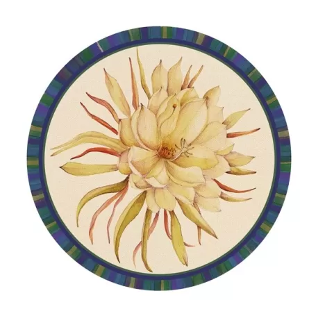 Tovaglietta rigida avorio Cm.39 - Protea reale - L'oca Nera