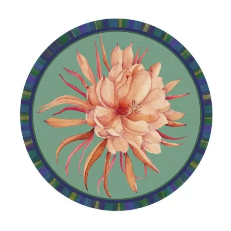 Tovaglietta rigida ottanio Cm.39 - Protea reale - L'oca Nera