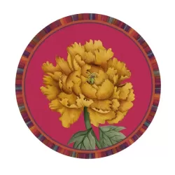 Tovaglietta rigida magenta Cm.39 - Peonia - L'oca Nera