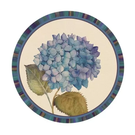 Tovaglietta rigida avorio Cm.39 - Ortensia - L'oca Nera