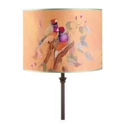 Paralume cilindrico grande Cm.40x30 h. - Diamante di gould - L'oca Nera