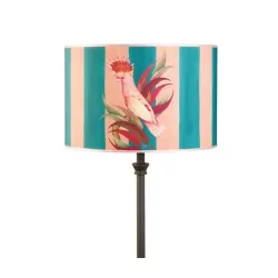 Paralume cilindrico medio Cm.35x23 h. - Cacatua - L'oca Nera