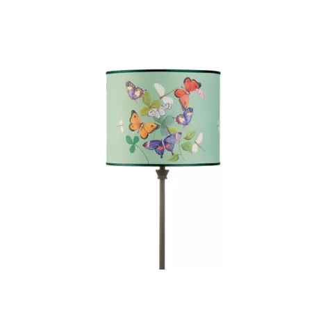 Paralume cilindrico piccolo Cm.25x20 h. - Farfalle - L'oca Nera