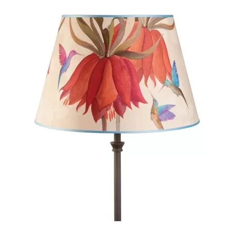 Paralume conico grande Cm.45x30 h. - Colibri - L'oca Nera