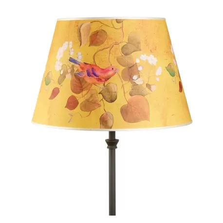 Paralume conico grande Cm.45x30 h. - Ramage - L'oca Nera