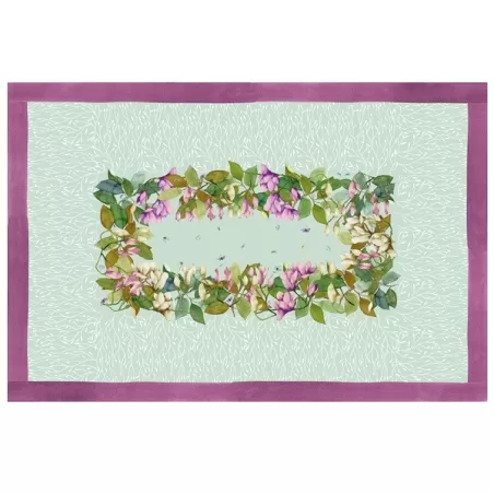 Magnolia, Tovaglia antimacchia Cm.155x155, 4 posti - L'oca Nera