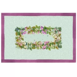 Magnolia, Tovaglia antimacchia Cm.155x270, 10 posti - L'oca Nera