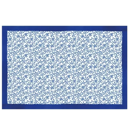 Giglio del nilo, Tovaglia antimacchia Cm.155x320, 12 posti - L'oca Nera