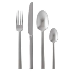 Neutra, Servizio 24 posate monoblocco Antique inox - Sambonet