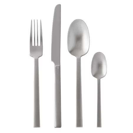 Neutra, Servizio 24 posate monoblocco Antique inox - Sambonet