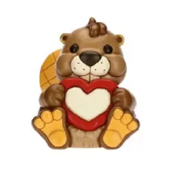 Castoro con cuore maxi - Thun