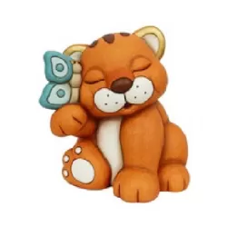 Tigre Thea con farfalla - Thun