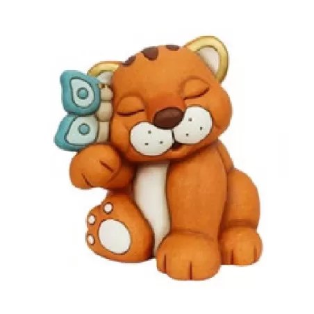 Tigre Thea con farfalla - Thun