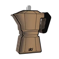 Set 6 cucchiaini satinati da Moka POP! Caffettino? - Abert