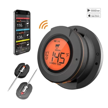 ToGrill WP02 Termometro con 2 sonde wireless intelligente per carne - ToGrill