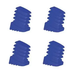 Piedini per scala domestica in alluminio titanica