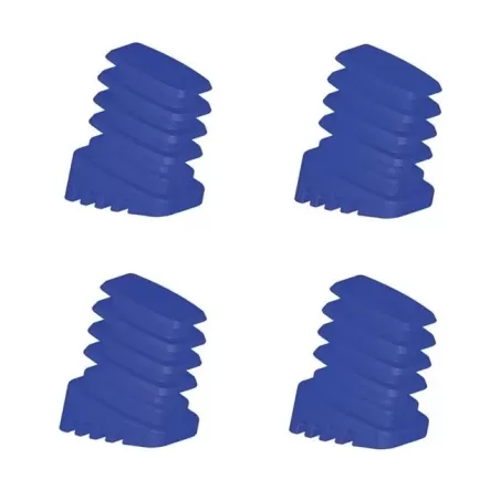 Piedini per scala domestica in alluminio titanica