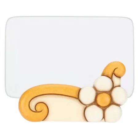 Portafoto in ceramica e vetro Eolia con tulipano, piccolo - Thun