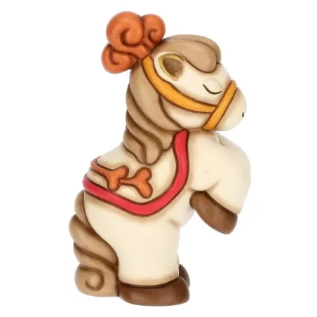 Cavallo Priscilla in ceramica Eolia, medio - Thun