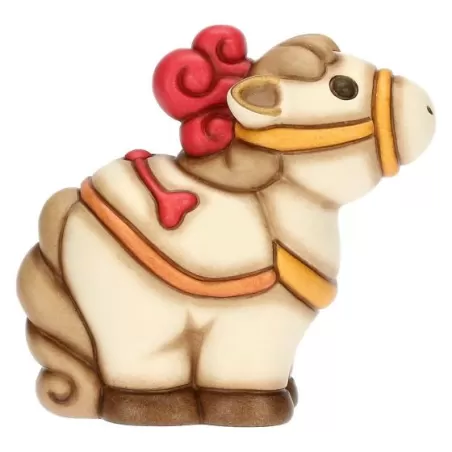 Cavallo Priscilla in ceramica Eolia, piccolo - Thun