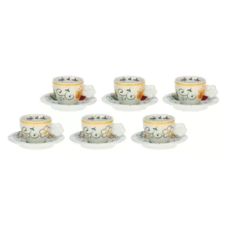 Set 6 tazzine espresso in porcellana Eolia - Thun