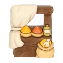 Banco delle spezie presepe classico, naturale - Thun