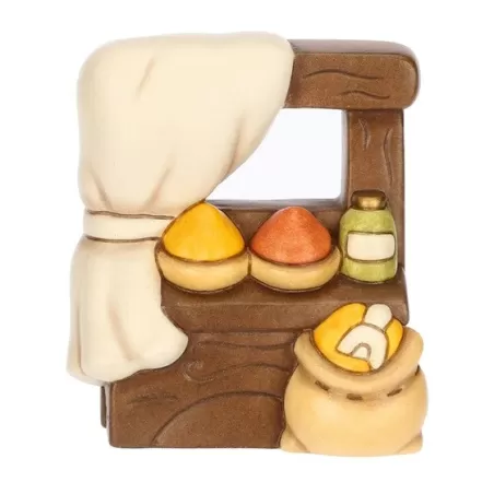 Banco delle spezie presepe classico, naturale - Thun