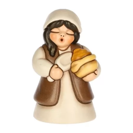 Venditrice di spezie presepe classico, bianco - Thun