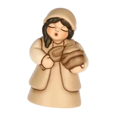 Venditrice di spezie presepe classico, champagne - Thun