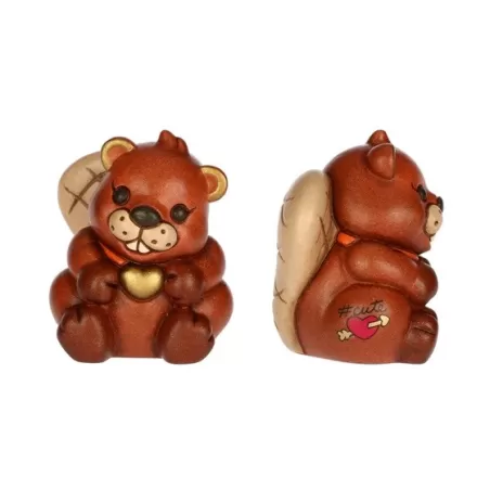 Castoro Pablo cute in ceramica - Thun