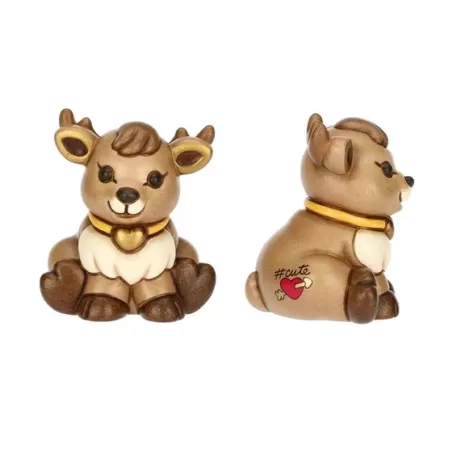 Cervo Alex cute in ceramica - Thun