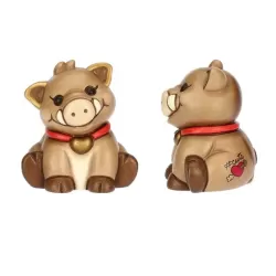 Cinghiale Charlie cute in ceramica - Thun