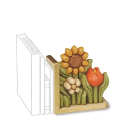 Reggilibri con fiori - Thun