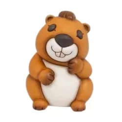 Marmotta Marty in ceramica AbbracciAMI - Thun