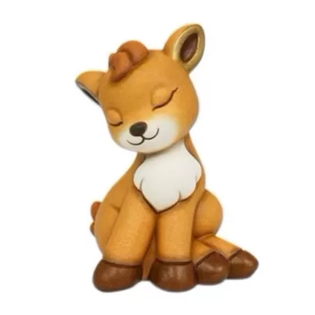 Cerbiatto Amy in ceramica AbbracciAMI, grande - Thun