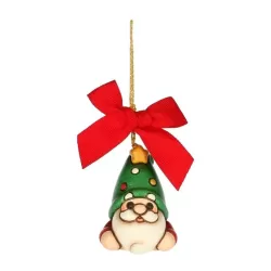 Addobbo natalizio Gnomo Oliver in ceramica, piccolo - Thun