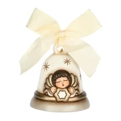 Campanella Limited Edition 2024 con angelo in ceramica, bianco - Thun