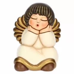 Angelo rannicchiato in ceramica Volami nel cuore - Thun