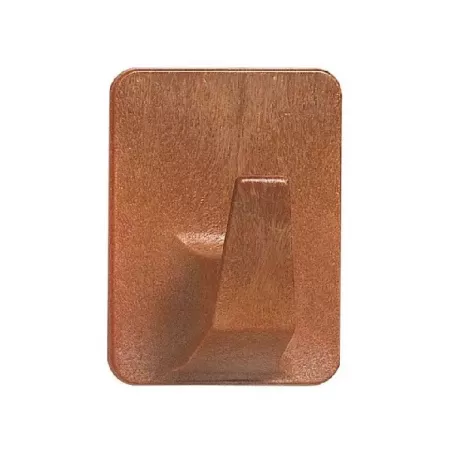 Gancio in plastica effetto legno Pz.2 Cm.5,0x6,0