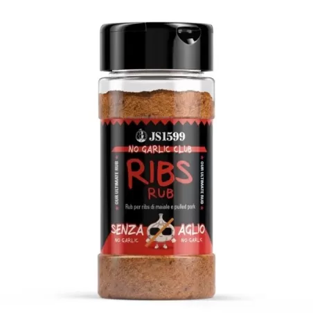 Rub Bbq Ribs Rub No garlic club senza aglio - JS1599