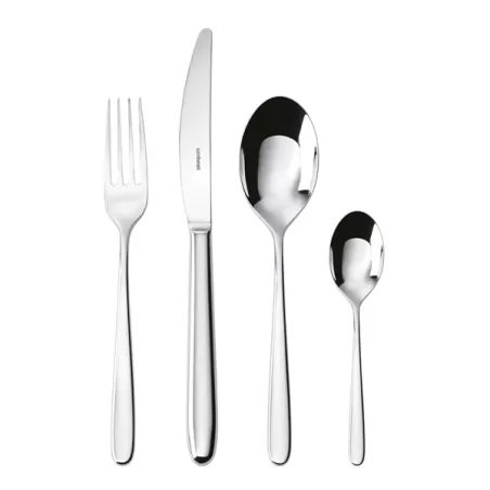 Hannah, Servizio 24 posate monoblocco inox argentato - Sambonet