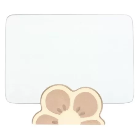 Portafoto in vetro e ceramica con base a forma di fiore Iconic Elegance, rosa - Thun