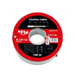 Cavo coassiale per antenne/parabole bianco