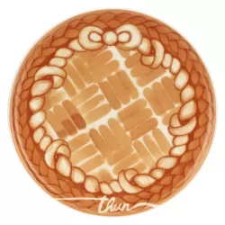 Piattino dessert in porcellana AbbracciAMI - Thun